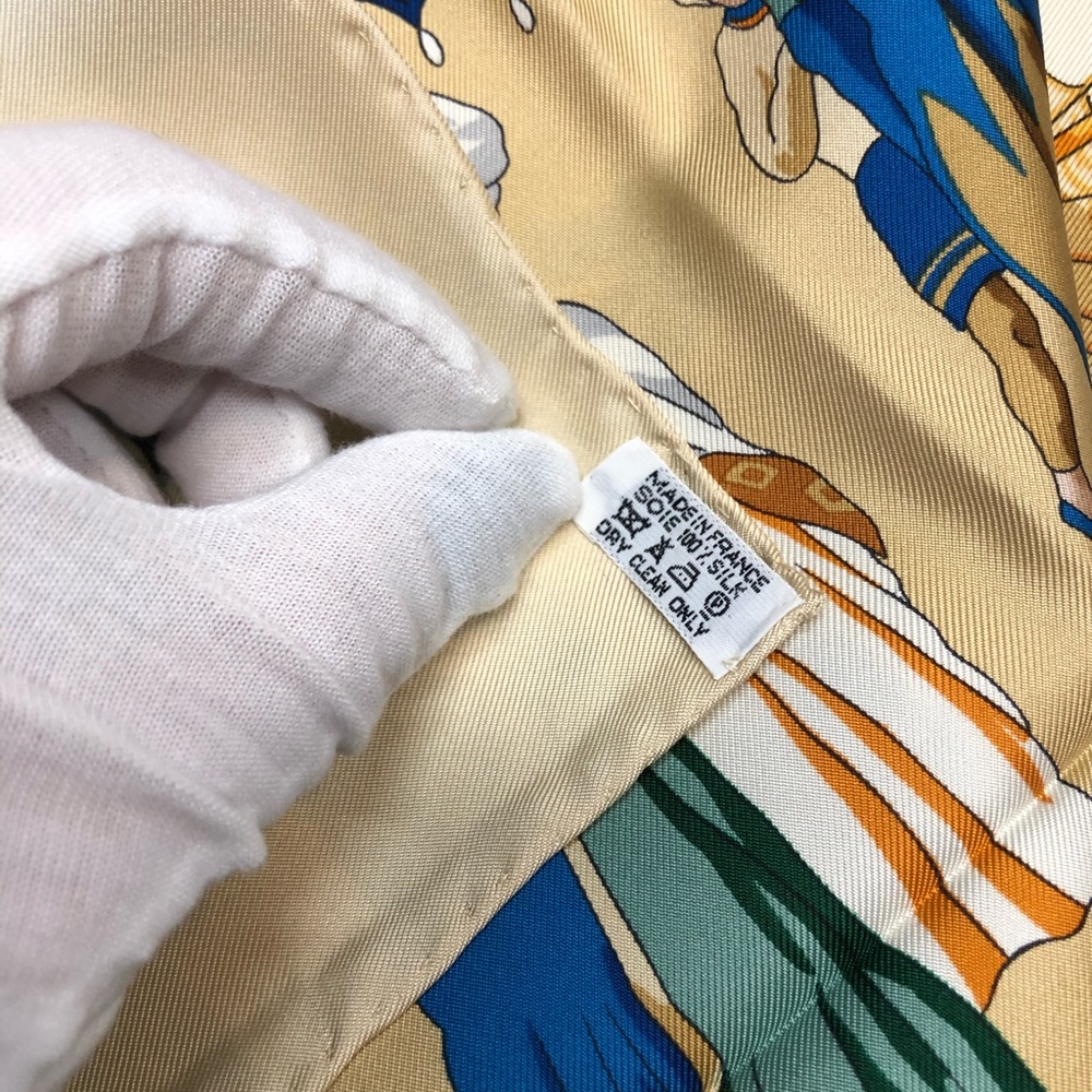 "Ombrelles Et Parapluies" Hermès scarf - Picture 4 of 6